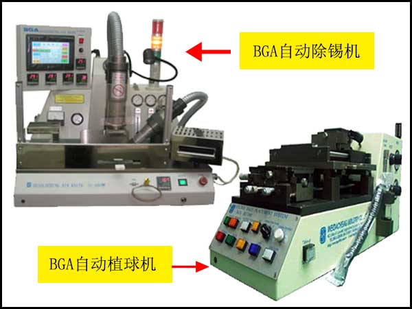 bga自動除錫機(jī)去除BGA芯片余錫和植錫